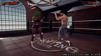 Jennifer vs gigi nf3d mixed mma femdom combat