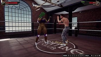 Jennifer vs gigi nf3d mixed mma femdom combat