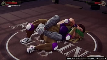 Jennifer vs gigi nf3d mixed mma femdom combat