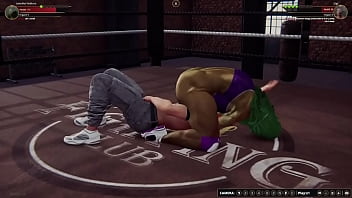 Jennifer vs gigi nf3d mixed mma femdom combat