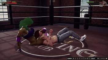 Jennifer vs gigi nf3d mixed mma femdom combat