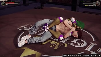 Jennifer vs gigi nf3d mixed mma femdom combat
