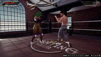 Jennifer vs gigi nf3d mixed mma femdom combat