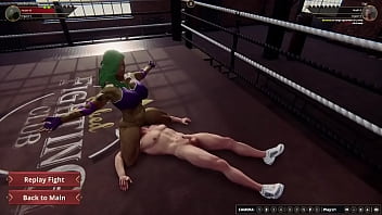 Jennifer vs gigi nf3d mixed mma femdom combat