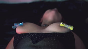 Bbw lesbian foot worship vibrator orgasm and nipple clamps Bbw lesbian foot worship vibrator orgasm and nipple clamps