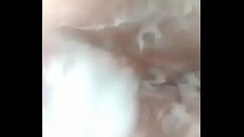 Mom with big tits showering and pussy