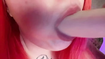 Pov blowjob eyes contact spit fetish