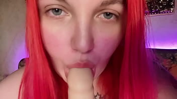Pov blowjob eyes contact spit fetish
