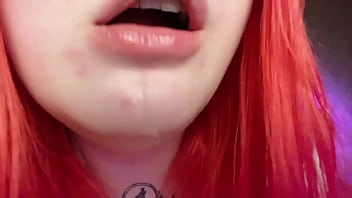 Pov blowjob eyes contact spit fetish