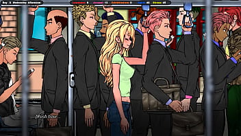 Jenny serves customers at the table but deep down she wants to serve them with her throat