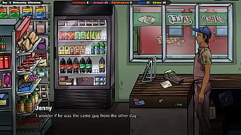 Jenny serves customers at the table but deep down she wants to serve them with her throat