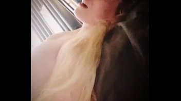 Naughty blonde sucks dick and gets fucked