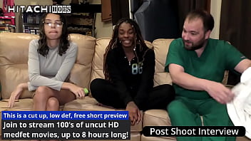 Don't tell doc i cum on the clock giggles