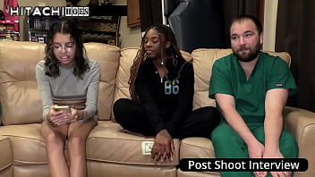 Don't tell doc i cum on the clock giggles