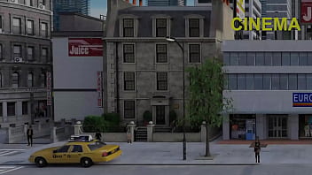 An office lady brought a dildo into the fitting room and began masturbating with it in public hentai game kink maker