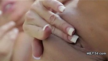 Horny milf can't wait to fuck hubby