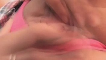 Busty blonde amateur teen