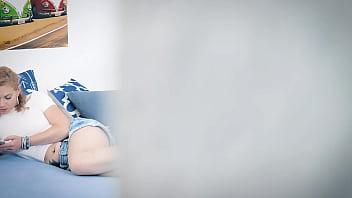 Boyfriend is in the room next door