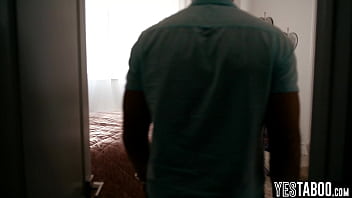 Strict mature step father rails sexually curious latina step daughter with his big dick