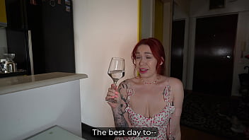 Stepmother Surprises Stepson With A Sensual Anal Birthday Adventure A Special Treat Awaits As She Bakes A Creamy Cake With A Naughty Twist thumbnail