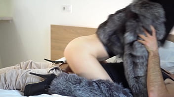 Furry role play sex fur coat fetish