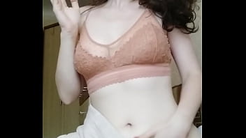 Hot girl in sexy lingerie