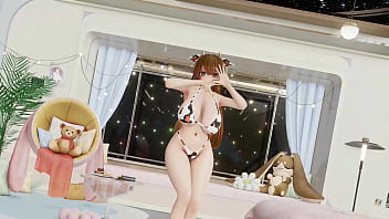 Sousou no frieren fern hentai undress dance yaosobi idol cow girl outfit big boobs mmd 3d orange hair clip Sousou no frieren fern hentai undress dance yaosobi idol cow girl outfit big boobs mmd 3d orange hair clip