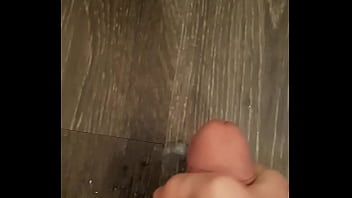 Cum on floor