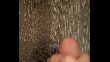 Cum on floor