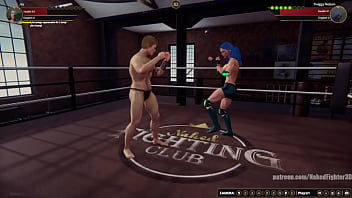 Jay vs twiggy nf3d mixed mma combat ring battle