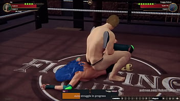 Jay vs twiggy nf3d mixed mma combat ring battle