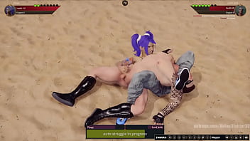 Pippy vs jerle nf3d mixed sexual combat arena