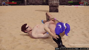 Pippy vs jerle nf3d mixed sexual combat arena