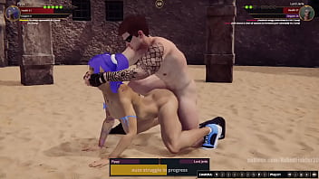 Pippy vs jerle nf3d mixed sexual combat arena