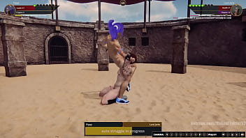 Pippy vs jerle nf3d mixed sexual combat arena