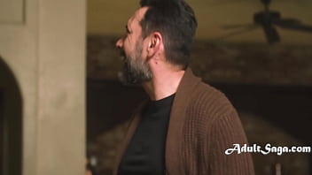 Neighbor blackmails busty ebony sitter who snuck in her boyfriend to clients house