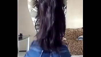 Latina big ass twerking in shorts