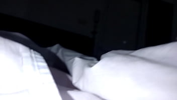 Riding my black bull hard in the couch of motel and femdom fucking him in amazon