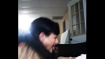 Sucking that black cock