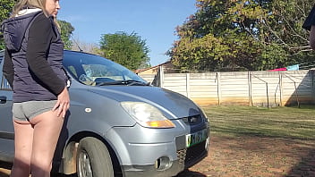 Sparowdox Fucks Petite Blonde Stepsister On Her Car thumbnail