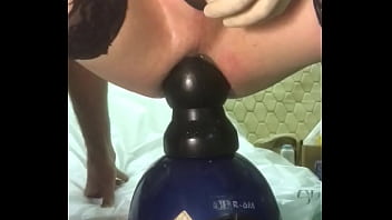 Cum Drips From My Cock Hole Wile My Anus Gapes From Huge Plug thumbnail