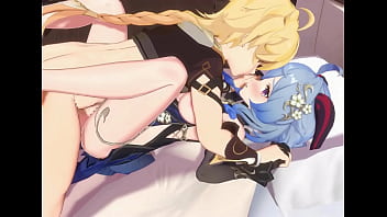 Genshin impact – ganyu x aether sex in lantern event 3d hentai animation