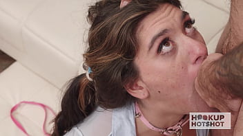 Horny petite slut aubry babcock takes it rough until she’s spent