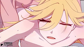 Panty panty and stocking with garterbelt