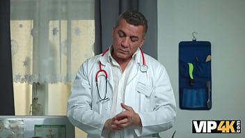 Vip4k doctor massaged her pussy hot sex with andrea & steve q