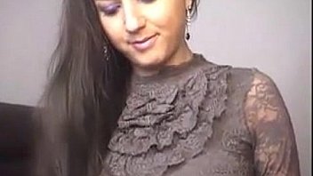 Cute slut strips and fingers her pussy