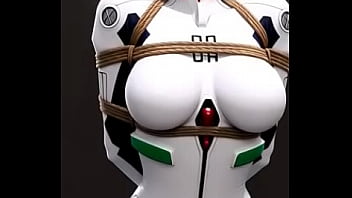 Sexy Tempting Dance From Rei Ayanami Bounded By Rope thumbnail