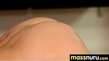 Slippery massage with happy end 13