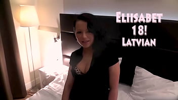 18 year old debutant in her only porn movie covered in cum