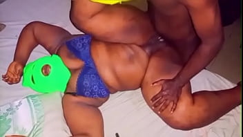 Warming the christmas pussy up